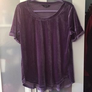 NWOT Velvet relaxed fit top